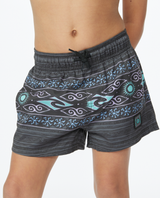 The Rip Curl Boys Boys Offset Volley Shorts in Navy