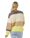 The Rip Curl Womens Sunrise Sessions Jumper in Beige