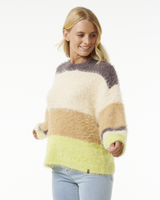 The Rip Curl Womens Sunrise Sessions Jumper in Beige