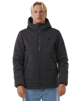 The Rip Curl Mens Anti-Series Ridge Tech Jacket in Black