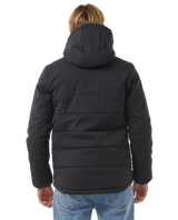 The Rip Curl Mens Anti-Series Ridge Tech Jacket in Black