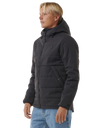 The Rip Curl Mens Anti-Series Ridge Tech Jacket in Black