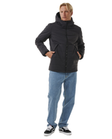 The Rip Curl Mens Anti-Series Ridge Tech Jacket in Black