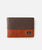 The Rip Curl Mens Corpawatu Icon PU Slim Wallet in Tan & Brown