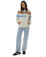 The Rip Curl Womens Anti-Series Revival Tech Jacket in Vintage White