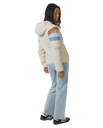 The Rip Curl Womens Anti-Series Revival Tech Jacket in Vintage White