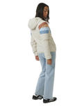 The Rip Curl Womens Anti-Series Revival Tech Jacket in Vintage White