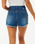 The Rip Curl Womens Amy High Shorts in Dark Blue