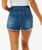 The Rip Curl Womens Amy High Shorts in Dark Blue