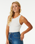 The Rip Curl Womens Amy High Shorts in Dark Blue