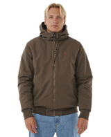 The Rip Curl Mens Anti-Series One Shot Tech Jacket in Rock