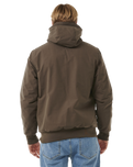 The Rip Curl Mens Anti-Series One Shot Tech Jacket in Rock