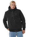 The Rip Curl Mens Anti-Series One Shot Tech Jacket in Black