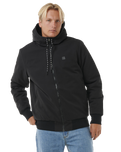 The Rip Curl Mens Anti-Series One Shot Tech Jacket in Black