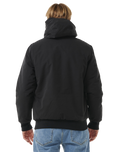 The Rip Curl Mens Anti-Series One Shot Tech Jacket in Black