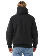 The Rip Curl Mens Anti-Series One Shot Tech Jacket in Black