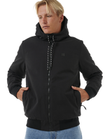 The Rip Curl Mens Anti-Series One Shot Tech Jacket in Black