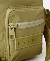 The Rip Curl Womens Coastal Sun Crossbody Bag in Khaki