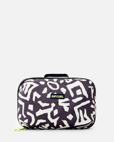 The Rip Curl F-Light Ultimate Make Up Bag in Washed Black