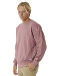 The Rip Curl Mens Original Surfers Sweatshirt in Mauve