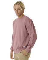 The Rip Curl Mens Original Surfers Sweatshirt in Mauve