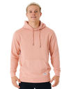 The Rip Curl Mens Original Surfers Hoodie in Dusty Rose