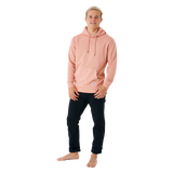 The Rip Curl Mens Original Surfers Hoodie in Dusty Rose