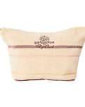 The Rip Curl Revival Terry Make Up Bag in Peach