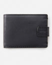 The Rip Curl Mens Pumped Clip RFID All Day Wallet in Black