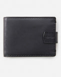 The Rip Curl Mens Pumped Clip RFID All Day Wallet in Black