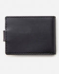 The Rip Curl Mens Pumped Clip RFID All Day Wallet in Black