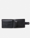 The Rip Curl Mens Pumped Clip RFID All Day Wallet in Black