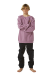 The Rip Curl Boys Boys Lost Island Sweatshirt in Dusty Purple