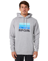 The Rip Curl Mens Hey Muma Hoodie in Grey Marle