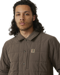 The Rip Curl Mens Anti-Series Search Tech Jacket in Rock