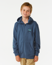 The Rip Curl Boys Boys Lost Islands Zip Hoodie in Vintage Navy