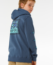 The Rip Curl Boys Boys Lost Islands Zip Hoodie in Vintage Navy