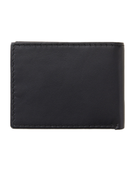 The Rip Curl Mens Marked RFID Leather Wallet in Black