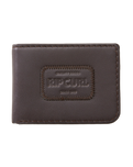 The Rip Curl Mens Classic Surf RFID All Day Wallet in Brown