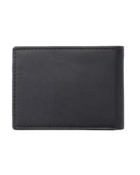 The Rip Curl Mens Marked PU All Day Wallet in Black