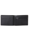 The Rip Curl Mens Marked PU All Day Wallet in Black