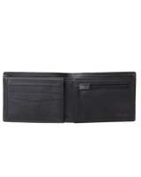 The Rip Curl Mens Marked PU All Day Wallet in Black