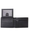 The Rip Curl Mens Marked PU All Day Wallet in Black