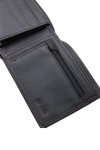The Rip Curl Mens Marked PU All Day Wallet in Black