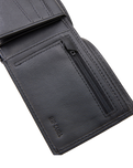 The Rip Curl Mens Marked PU All Day Wallet in Black