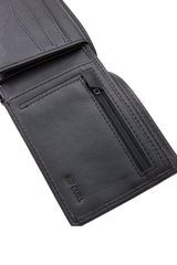 The Rip Curl Mens Marked PU All Day Wallet in Black