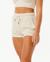 The Rip Curl Womens Cosy II Walkshorts in Oatmeal Marle