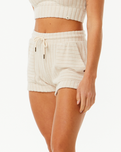 The Rip Curl Womens Cosy II Walkshorts in Oatmeal Marle