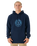 The Rip Curl Mens Stapler Hoodie in Navy