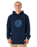 The Rip Curl Mens Stapler Hoodie in Navy